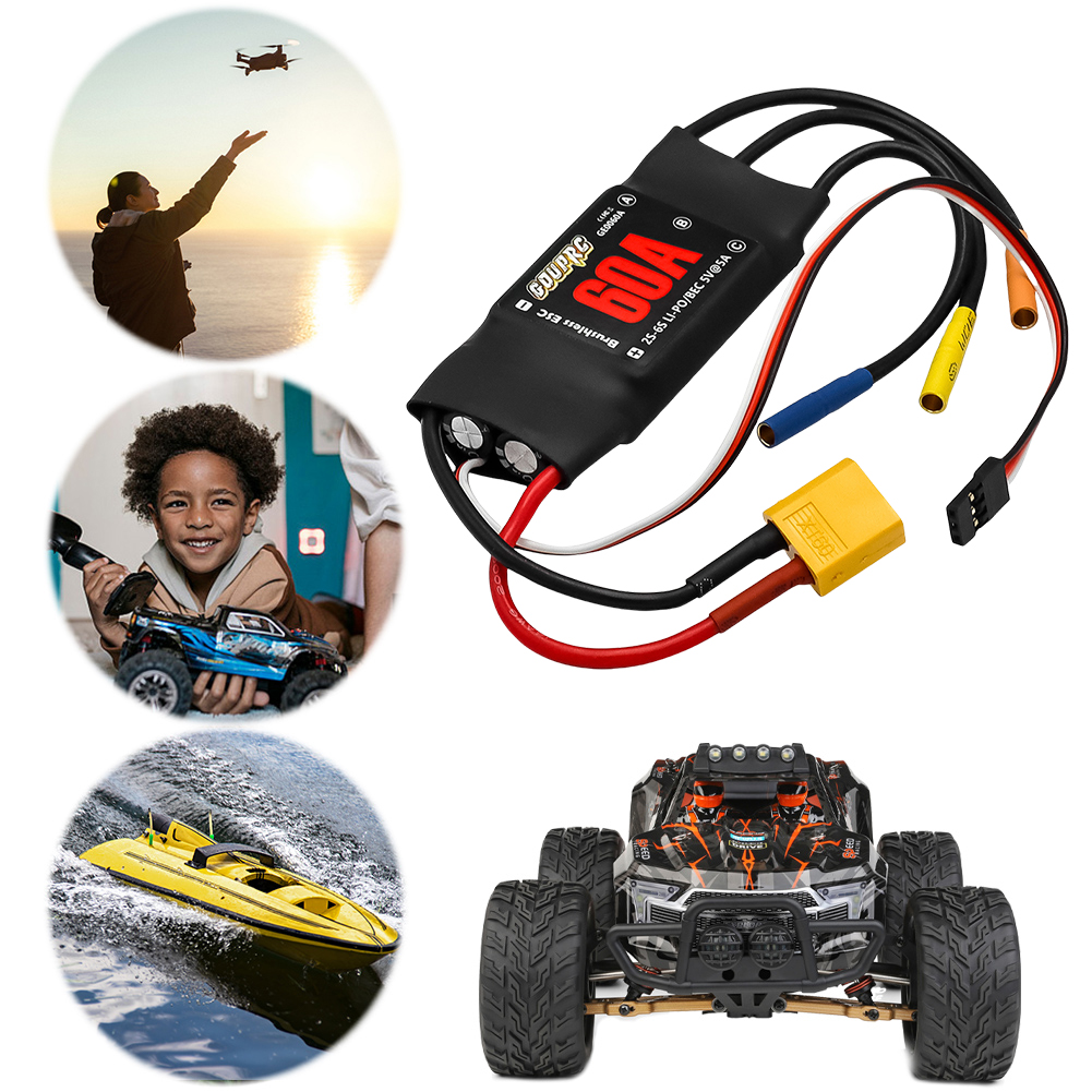 60A Electronic Speed Controlle - Rc Helicopter Electric review and price
