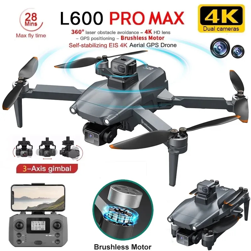 L600 PRO MAX GPS Drone Profess - Rc Helicopter Electric review and price